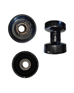 Aihe Crawler Rotary Tiller Wide and Narrow Tooth Supporting Wheel Cast Iron for Farms and Tractors
