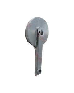 World Brand W2.5E-01B-02-02-01-00 Agricultural Machinery Parts Passively Welded Arm Conveying Groove Passive Wheel for