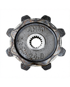 Aihe Crawler Rotary Tiller Cast Iron Drive Wheel 15 Tooth Width Tooth/Narrow Tooth Part Accessories