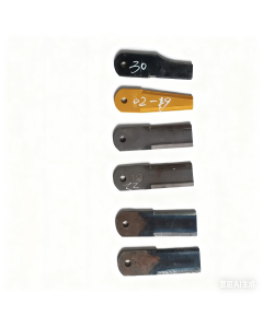 World Brand Agricultural Machinery Parts Wholesale Rice Harvester Accessories Triangle Picture 2 Coating Alloy Blade for