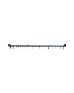 World Brand 1690mm Long Gear Rod Welding 12 Teeth 4 W2.5-02G-01-02-03-00 Agricultural Machinery Parts Rice Harvester Accessories