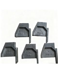 Aihe X2X3 Guide Rail Fixing Seat Crawler Rotary Tiller Accessories Cast Steel