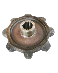 Starlight Victory 100/788/988 Harvester Accessories Crawler Walking Drive Roller 8 Teeth 18 Splines Cast Steel Part