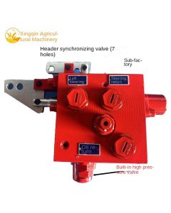 Ward Ruilong Harvester Parts Cutting Table Synchronous Valve 7-Hole Steering Multi-way Valve Sub-Factory 3 Months Warranty
