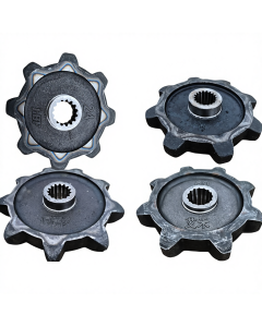 Aihe Crawler Rotary Tiller Cast Iron Drive Wheel 18 Tooth Width/Narrow Tooth Part Accessories