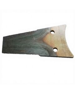 Aihe Harvester Straw Crusher Quenching Tooth Mouth Wear-Resistant Stainless Steel Blade 0.15kg L155