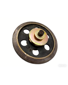 Aihe 300x25mm Crawler Rotary Tiller Tensioner 308 Guide Wheel Assembly Part Used