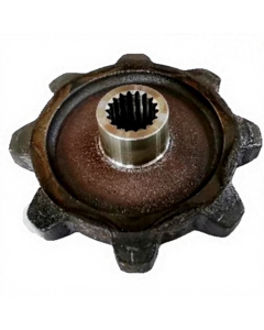 Starlight Zhisheng 118/1108/1158 Harvester Highlight Step 8 Teeth 18 Spline Drive Sprocket Cast Steel 5kg