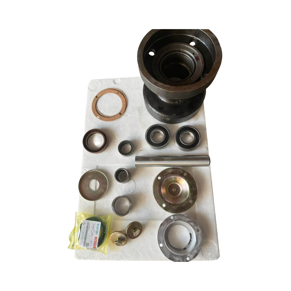 Aihe 220x175x170mm Cast Iron Rotary Tiller Crawler Traveling Wheel Chassis Complete Set of Accessories Roller